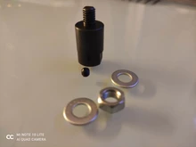 1 Conjunto de eje de acero de Motor adaptador para hoja de acoplamiento de conexión conector de junta acoplador manga Fit 3,17 4 5 6mm gran oferta