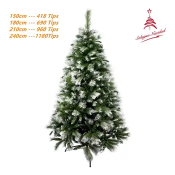 Christmas tree Artificial pine double leaf fir Maxi-filler C/metal stand 180cm 690 branches
Christmas tree Artificial pine double leaf fir Maxi-filler C/metal stand 180cm 690 branches