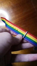 Pulseras bisexuales trenzadas para hombres y mujeres, pulseras trenzadas del orgullo de los homosexuales, del arco iris de Nepal, joyería de amistad