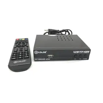 Digital terrestrial receiver D-COLOR dc1002hd mini (DVB-T2, RCA, HDMI, USB)
Digital terrestrial receiver D-COLOR dc1002hd mini (DVB-T2, RCA, HDMI, USB)