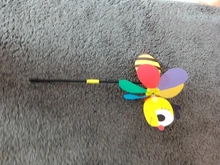Cute 3D Large Animal Bee Windmill Wind Spinner Whirligig Yard Garden Decor
