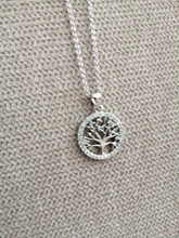 SODROV-collar con colgante de plata de ley 925 para mujer, joyería, Gargantilla, cadena, árbol de la suerte de la vida