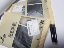 Pluma estilográfica desechable de 3,4mm de diámetro, recargas de cartuchos de tinta, botella/juego de bolsas, azul/negro/rojo, suministros de papelería de oficina, 50 Uds.