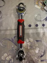 Llave de tigre de mano 48 en 1 para reparación de coches y muebles, llave inglesa Torx de 360 grados y 6 puntos