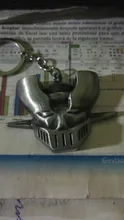 Japón Hot Anime Mazinger Z diablo Z llavero de recuerdo de los hombres armadura teclado Universal llavero anillo accesorios de coche Chaveiros