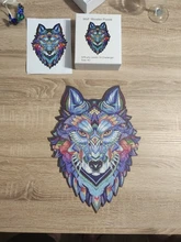 Rompecabezas de animales de madera único para niños y adultos, rompecabezas misterioso, regalo educativo, fabuloso, Montessori, juguetes para niños, regalo