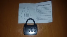 Candado con contraseña de combinación de código de 3 dígitos, Mini estuche de equipaje de viaje portátil, candado con cierre de seguridad, mochila con cierre de Zinc