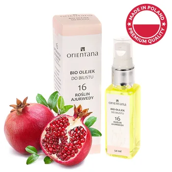 Orientana 100% Vegan & Natural BIO OIL for BREAST with 16 AYURVEDIC HERBS - lifting & firming, 50 ml
Orientana 100% Vegan & Natural BIO OIL for BREAST with 16 AYURVEDIC HERBS - lifting & firming, 50 ml