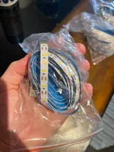 3AA batería 5V USB LED franja de 2835 DC luz LED Flexible 50CM 1M 2M 3M 5M blanco cálido RGB para la iluminación de fondo de TV luz de la noche