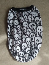 Chaleco para perros, ropa de dibujos animados, chaleco con Calavera, camiseta para perros y gatos, cachorro suave, ropa para perros, camiseta chaleco 2XS-5XL 25Q