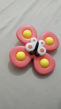 Juguetes Divertidos clásicos para niños, juguetes de dibujos animados para niños, con ventosa, Spinner, sonajero para bebé, juguetes de baño giratorios para niños