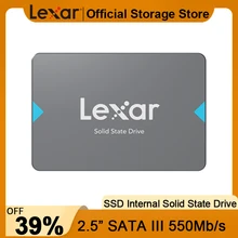 

LEXAR SSD 480GB Hard Disk 240GB SATA III 2.5 inch Internal Solid State Drive 960GB Read Speed Max 550 MB/s NQ100 100% Original