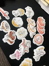 Mohamm mes liebre lindo hojas para diario Mini pequeña bala decoración Kawaii pegatinas Scrapbooking agenda de papelería