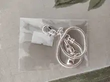 Uds.-pulsera con cierre Cadena de serpiente de langosta chapada en plata, brazalete con abalorio de corazón, apto para abalorios de agujero grande europeo, joyería DIY # PP13