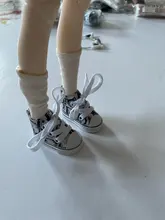Tilda zapatillas de lona de 5,5 cm para muñecas Paola Reina Minifee Corolle,Toy Bjd Doll zapatos deportivos para EXO KPOP muñecos de peluche de juguete