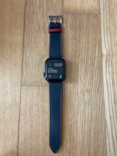 Correa de cuero de vaca 100% auténtico para Apple Watch 6 SE 5 4, correa de 42MM, 38MM, 44MM y 40MM para iWatch 6 5 4