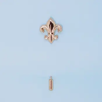 

Brooch on lapel Lily 50392 (Golden, needle, jewelery alloy)