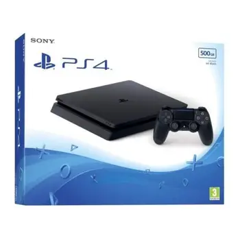 Console sony playstation 4 slim 500gb-wireless controller dualshock 4-wire hdmi-usb cord-earphone-Power cable
Console sony playstation 4 slim 500gb-wireless controller dualshock 4-wire hdmi-usb cord-earphone-Power cable