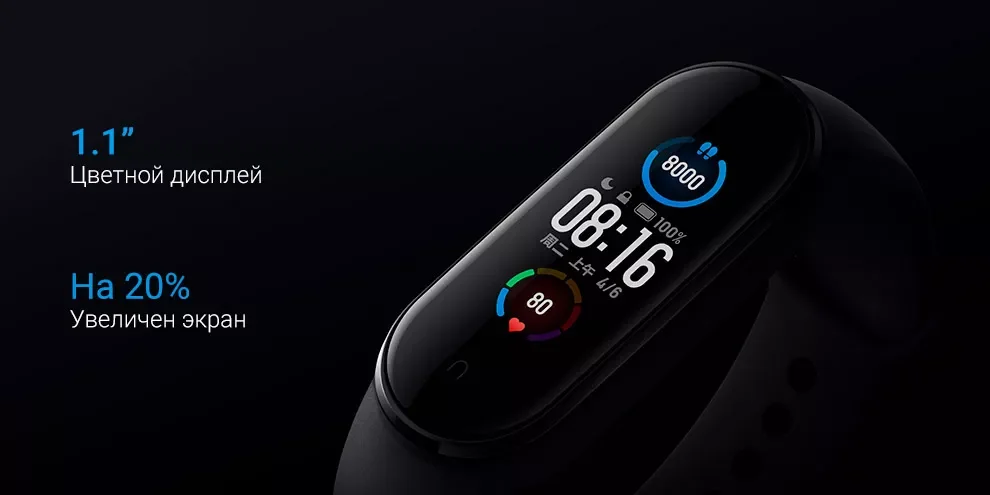 Новый Браслет Xiaomi Mi Band 5