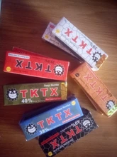 12 unids/set tatuaje crema antes de para la operación de perforación Semi permanente maquillaje labios cejas cuerpo tktx tatuaje crema 10G