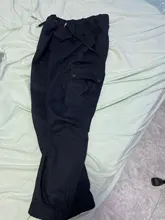 Pantalones deportivos de estilo Hip Hop para hombre, pantalón de chándal militar de Color sólido, con múltiples bolsillos, para primavera