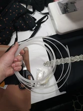 Corset de bonado de plástico y poliéster transparente, 5 yardas, envío directo