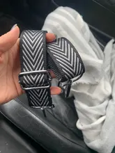 HJKL-Correa de nailon/algodón para bolso de mujer, accesorios de bandolera de hombro, correas de regalo bordadas ajustables