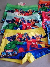 Calzoncillos bóxer de algodón con dibujos animados para niños, ropa interior de dibujos animados, 4 Uds.