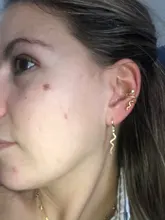 ROXI-Pendientes Vintage creativos de serpiente para mujer, de Plata de Ley 925 con Clip, regalo gótico para fiesta, sin Piercing