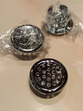 Chrome-Trim Basin Sink Overflow-Cover Tidy Bathroom-Accessories Round Ring-Insert-Replacement