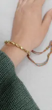 Pulsera de cobre tibetano hecha a mano para mujer y hombre, cadena de cuerda ajustable, pulseras trenzadas de Color dorado, joyería Vintage Bohemia, regalo