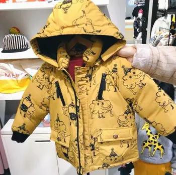 2019 winter new Korean children's long cartoon thickened down jacket cotton waterproof windproof jacket boys clothing
2019 winter new Korean children's long cartoon thickened down jacket cotton waterproof windproof jacket boys clothing