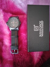 NAVIFORCE-relojes deportivos para hombre, pulsera de cuarzo militar de cuero, resistente al agua, de lujo, gran oferta, novedad de 2020