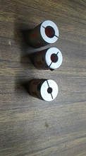 Acoplador de tres mandíbulas D20L25, eje flexible de aluminio D20 L25, conector de motor de acoplamiento BW, almohadilla de goma sólida 6/6,35/8/10 /mm