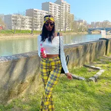 Conjunto de 3 piezas para mujer, conjunto a juego de Top corto, pantalones acampanados, bufanda, chándal para correr, ropa de otoño, venta al por mayor