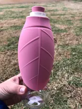 580ml Sport Portable Pet Dog Water Bottle Silicone Travel Dog Bowl For Puppy Cat Drinking