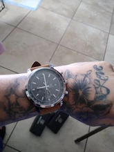 BENYAR-reloj deportivo de lujo para hombre, cronógrafo de cuero, resistente al agua, de pulsera, militar, de cuarzo, saat