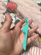 Mikiwi-Pinzas para pestañas falsas en forma de T, aplicador de pestañas postizas, rizador de extensiones, pinza auxiliar, herramienta de maquillaje