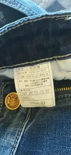 Pantalones vaqueros clásicos elásticos para hombre, Jeans largos ajustados, informales, a la moda, color azul, primavera 2021, 2039