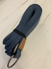 Correa de yoga de algodón extra larga de lujo con anillo en D envío gratis