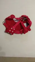 Harness-Vest Walking-Leash Dog Polka-Dot Adjustable Bell Print Cotton For Puppy Cat Pet