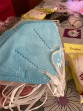 20-100 Uds ffp2mask niño colores los niños KN95 Mascarillas niños kn95 máscaras reutilizable certificado fpp2 niños mascarillas niños ffp2