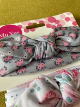 Diademas con estampado de Forwer para bebé recién nacido, turbante para niña pequeña, cinta elástica para el pelo, accesorios para el cabello para bebé, 3 unids/lote