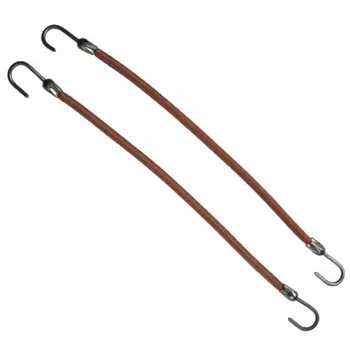 Carton 12 Rubber Bands with hook Brown 
Carton 12 Rubber Bands with hook Brown