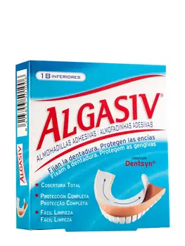 Lower adhesive pads for algasiv prosthesis 18 units fix your dentures and avoid friction
Lower adhesive pads for algasiv prosthesis 18 units fix your dentures and avoid friction