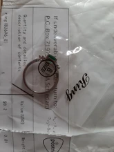 Huitan-anillo de compromiso con Circonia cúbica verde para mujer, sortija, estilo minimalista, sencillo, diseño modesto, para chica