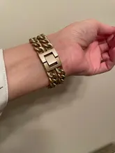 Correa de acero inoxidable para Apple Watch SE 6 5 4, banda de 40mm y 44mm, pulsera de eslabones de Metal para iwatch Series 1, 2, 3, 42mm y 38mm