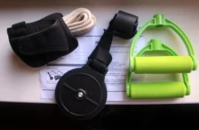 Polea de ejercicio para hombros, fisioterapia, ejercicio de rehabilitación