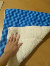 Rug Mattress Large Cartoon Dog-Pad Soft-Cushion Cat Printed Flannel Warm And Pet-Mat