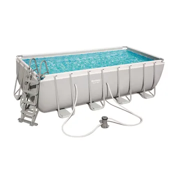 Bestway pool detachable Tubular Steel Power 488 cm x 244 cm x 122 cm Purification cartridge 3.028 liters/Time-56670- 
Bestway pool detachable Tubular Steel Power 488 cm x 244 cm x 122 cm Purification cartridge 3.028 liters/Time-56670-